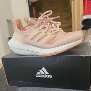 Adidas Women's Peach Ultraboost 21 W Athletic Sneakers